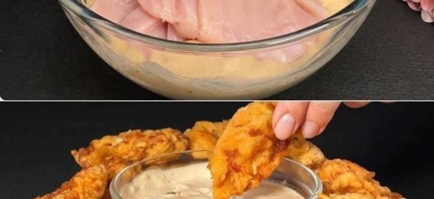 Pui crocant de casă, exact ca la KFC