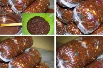 Salam de biscuiți cu ciocolată