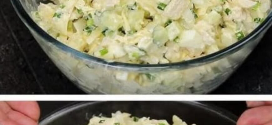 Salata „Prima Dragoste” – ușor de făcut, gustoasă și mereu cerută la mesele de sărbătoare