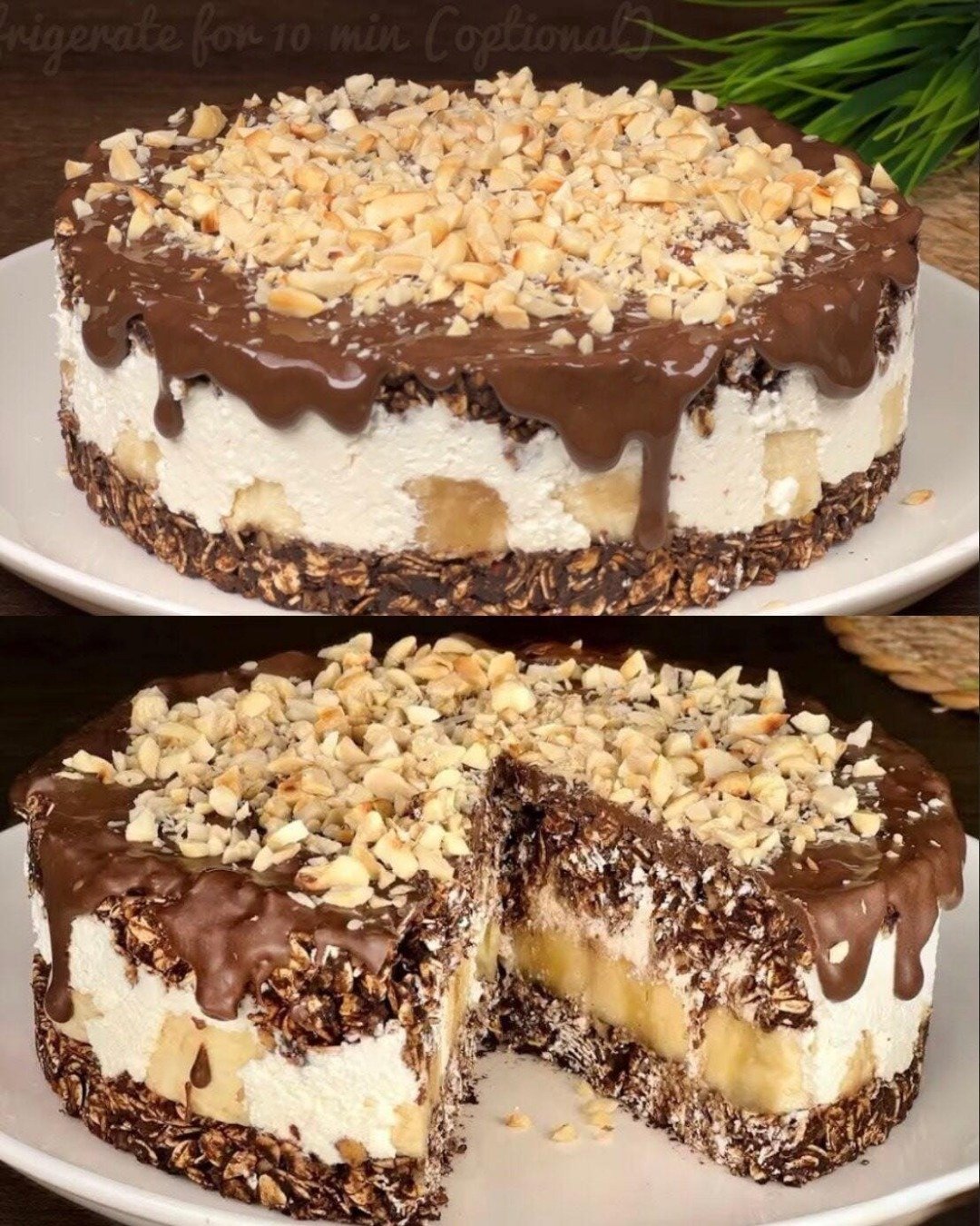 Tort fără zahăr și fără coacere Tort fără zahăr și fără coacere