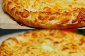 Turtă cu cașcaval la tigaie