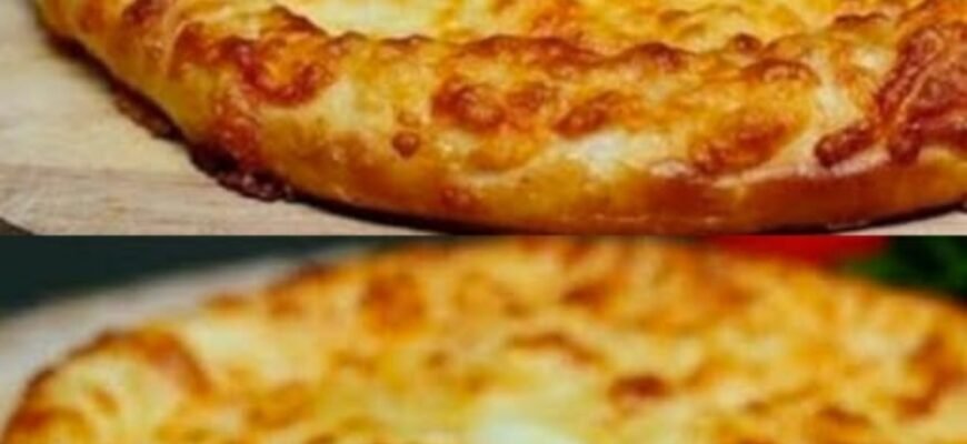 Turtă cu cașcaval la tigaie