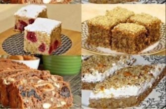 11 rețete de prăjituri de post fără ulei (pe apă)