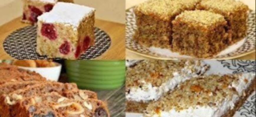 11 rețete de prăjituri de post fără ulei (pe apă)