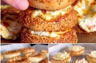Plăcințele Pufoase cu Brânză Cremoasă și Glazură de Melasă
