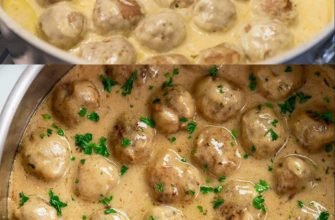 Chiftele în sos alb cremos – rețetă rapidă și gustoasă pentru prânz