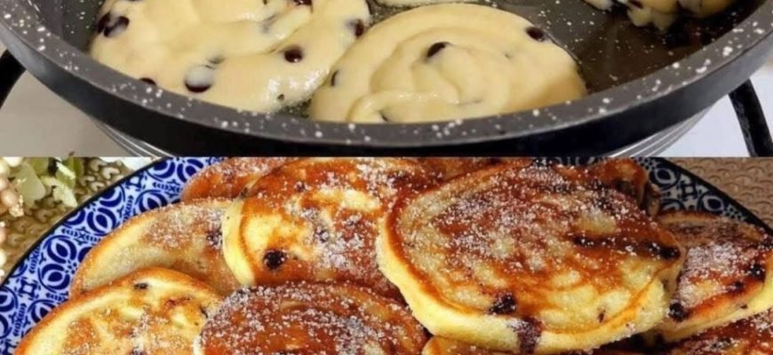 Clătite dulci și pufoase cu iaurt