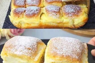 Coptură cu brânză cremoasă și blat pufos