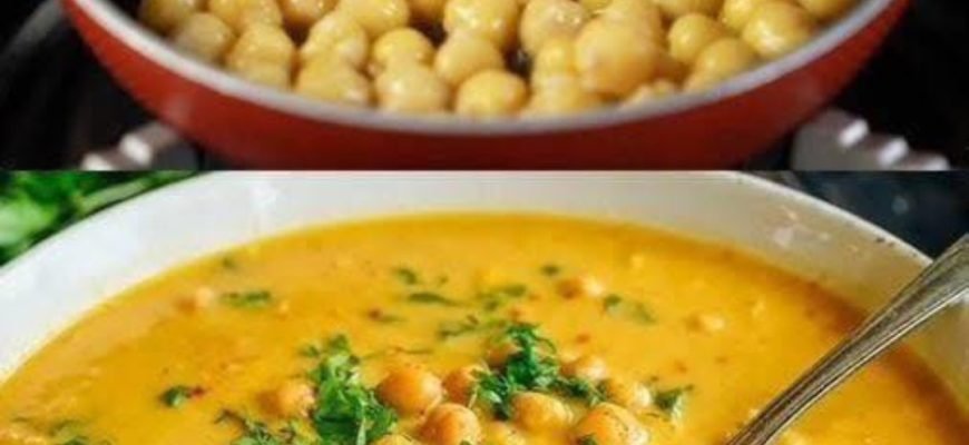 În fiecare zi am mâncat această supă de năut