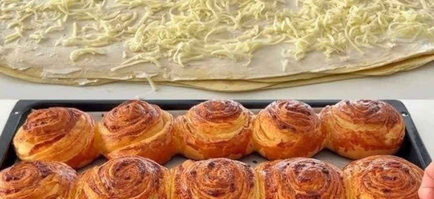 Melci umpluți cu brânză