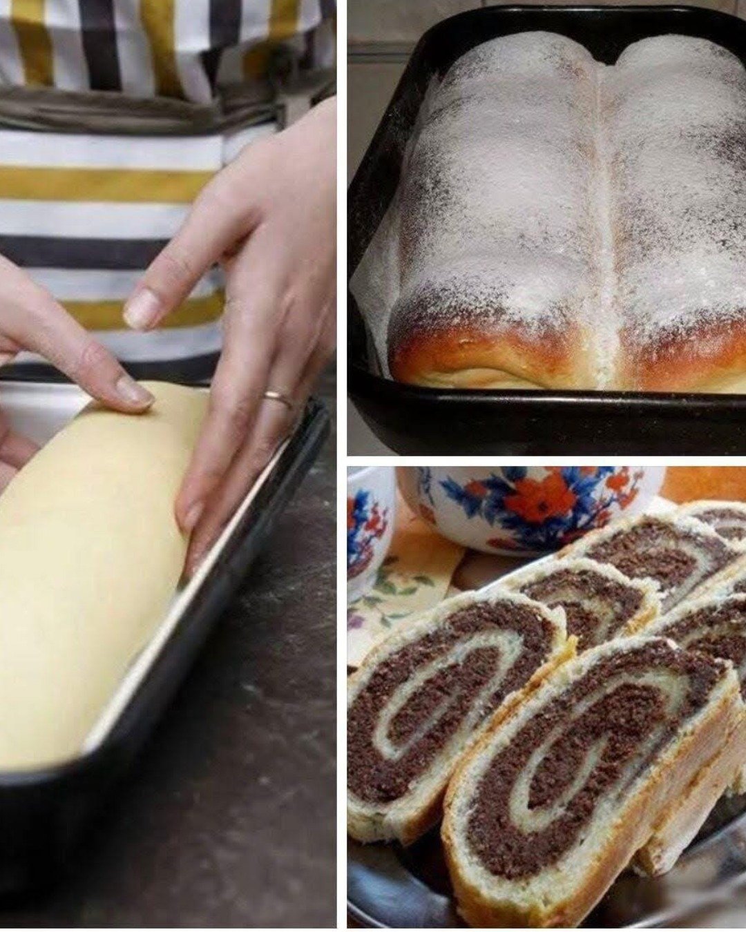 <meta name="description" content="Rețetă de mini ștrudele fragede fără drojdie, cu umplutură bogată de mac sau nuci. Desert simplu, aromat și perfect pentru orice ocazie."> <h1>MINI ȘTRUDELURI fără drojdie – fragede, aromate și ușor de făcut acasă</h1> <p><b>Mini ștrudelele fără drojdie</b> sunt una dintre cele mai îndrăgite rețete de casă – moi, fragede și pline de umplutură aromată. Această variantă este ideală pentru cei care vor un desert rapid, fără a aștepta dospirea aluatului, dar cu același gust autentic ca în cofetăriile tradiționale. Se pot umple cu mac, nuci, migdale sau chiar roșcove, după preferință, iar rezultatul este absolut delicios!</p> <h2>Ingrediente necesare pentru aluat</h2> <ul> <li>200 g margarină sau unt (moale)</li> <li>1 ou</li> <li>1 pahar de smântână fermentată</li> <li>1 plic praf de copt</li> <li>1 lingură zahăr</li> <li>Un praf de sare</li> <li>100 ml lapte</li> <li>Aproximativ 500 g făină (în funcție de consistență)</li> </ul> <h2>Pentru umplutură</h2> <p>Mie îmi plac ștrudelele cu <b>multă umplutură</b> – bogate și pline de aromă! Pentru fiecare ștrudel se folosesc aproximativ 200 g de umplutură. Poți alege între variantele de mac, nuci sau alte ingrediente preferate.</p> <h3>Umplutură cu mac (pentru două ștrudele)</h3> <ul> <li>400 g mac măcinat</li> <li>100–200 ml lapte</li> <li>1 portocală – coaja rasă</li> <li>Zahăr după gust</li> <li>Puțin scorțișoară</li> </ul> <h3>Umplutură cu nuci (pentru un ștrudel)</h3> <ul> <li>200 g nuci măcinate</li> <li>100 ml lapte fierbinte</li> <li>Zahăr după gust</li> <li>1 lămâie – coaja rasă</li> </ul> <p>Pentru ambele variante poți adăuga, după preferință: rom, zahăr vanilat, stafide, migdale sau chiar coajă confiată – tot ce îți place și completează gustul desertului.</p> <h2>Mod de preparare pas cu pas</h2> <h3>1. Pregătirea aluatului fraged</h3> <p>Într-un bol încăpător, adaugă toate ingredientele în ordinea menționată: oul, zahărul, sarea, smântâna, laptele și margarina moale. Amestecă bine până obții o compoziție omogenă. <b>Făina se adaugă întotdeauna la final</b> – în acest fel poți regla ușor consistența, în funcție de cât de umed este aluatul.</p> <p>Folosește aproximativ o jumătate de kilogram de făină. Aluatul trebuie să fie elastic, ușor moale, dar care nu se lipește de mâini. Dacă devine prea dens, adaugă câteva linguri de lapte. După frământare, împarte aluatul în trei bile egale. Nu este nevoie de timp de odihnă – doar cât durează prepararea umpluturii.</p> <h3>2. Umplutura de mac</h3> <p>Pune macul într-un bol, adaugă zahărul și toarnă deasupra laptele fierbinte. Amestecă bine, apoi adaugă coaja rasă de portocală și scorțișoara. Compoziția trebuie să fie ușor lipicioasă, dar nu lichidă. Dacă este prea uscată, adaugă puțin lapte suplimentar.</p> <h3>3. Umplutura de nuci</h3> <p>Amestecă nucile măcinate cu zahărul, adaugă laptele fierbinte și coaja de lămâie rasă. Poți aromatiza cu puțin rom sau vanilie. La fel ca la mac, compoziția trebuie să fie densă, dar maleabilă.</p> <h3>4. Formarea ștrudelelor</h3> <p>Întinde fiecare bilă de aluat într-o foaie subțire, cu formă pătrată sau dreptunghiulară. Întinde umplutura uniform pe toată suprafața, lăsând 2–3 cm liberi pe margini. Rulează atent aluatul, sigilând bine marginile și capetele pentru a preveni scurgerea umpluturii.</p> <p>Procedează la fel pentru toate cele trei foi. Așază rulourile într-o tavă tapetată cu hârtie de copt sau unsă cu puțin ulei. Înainte de coacere, unge fiecare ștrudel cu un ou bătut amestecat cu o lingură de ulei. Acest mic truc previne crăparea aluatului în timpul coacerii – un secret transmis de multe gospodine, și funcționează perfect!</p> <h3>5. Coacerea</h3> <p>Preîncălzește cuptorul la 200–220°C. Coace ștrudelele timp de aproximativ 30 de minute, până când devin aurii și ușor crocante la exterior. Culoarea rumenă este semnul clar că desertul este gata. După ce le scoți din cuptor, acoperă tava cu un prosop curat și lasă-le să se răcească lent. Acest pas le păstrează fragede și moi la interior.</p> <h2>Servirea și păstrarea</h2> <p>După răcire, taie ștrudelele în bucăți și servește-le alături de o cană de cafea sau ceai. Sunt excelente și a doua zi, păstrate într-un recipient acoperit. Se pot încălzi ușor la cuptor pentru a redeveni crocante la exterior.</p> <h2>Sfaturi utile pentru un rezultat perfect</h2> <ul> <li>Folosește unt pentru un gust mai bogat, dacă nu ești fan margarină.</li> <li>Poți pregăti aluatul cu o zi înainte și îl păstrezi la frigider.</li> <li>Nu deschide cuptorul în primele 20 de minute – aluatul trebuie să crească uniform.</li> <li>În loc de mac sau nuci, poți încerca umpluturi cu mere rase, brânză dulce sau dovleac.</li> </ul> <h2>Valori nutriționale (per porție estimată)</h2> <ul> <li>Calorii: ~320 kcal</li> <li>Proteine: 8 g</li> <li>Grăsimi: 15 g</li> <li>Carbohidrați: 38 g</li> </ul> <h2>Întrebări frecvente (FAQ)</h2> <h3>Pot folosi iaurt în loc de smântână?</h3> <p>Da, iaurtul natural poate înlocui smântâna fermentată. Va oferi o textură ușor diferită, dar la fel de fragedă.</p> <h3>Se pot face mini ștrudelele cu aluat foietaj?</h3> <p>Desigur, dar atunci rezultatul va fi mai crocant. Varianta prezentată are aluat fraged, moale și aromat, fără drojdie.</p> <h3>Cum pot face ștrudelele de post?</h3> <p>Înlocuiește oul cu 2 linguri de ulei și folosește lapte vegetal. Umplutura poate fi doar din mac sau nuci cu zahăr și rom.</p> <h3>Pot congela ștrudelele?</h3> <p>Da. Se congelează crude sau coapte. Dacă le coci direct din congelator, adaugă 10 minute la timpul de coacere.</p> <h2>Concluzie</h2> <p>Această rețetă de <b>mini ștrudele fără drojdie</b> este perfectă pentru momentele când vrei ceva dulce, simplu și rapid. Aluatul fraged, combinat cu umplutura bogată de mac sau nuci, creează un desert spectaculos, cu gust autentic de casă. Nu ai nevoie de experiență în patiserie – doar de câteva ingrediente și dorința de a umple casa cu aromă de prăjituri proaspăt coapte. Poftă bună!</p> MINI ȘTRUDELURI fără drojdie – fragede, aromate și ușor de făcut acasă