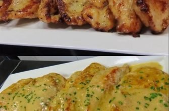 Piept de pui suculent în sos cremos irezistibil