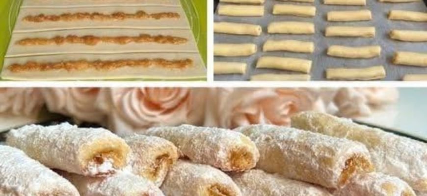 Rețetă pentru cornulețe crocante cu gem