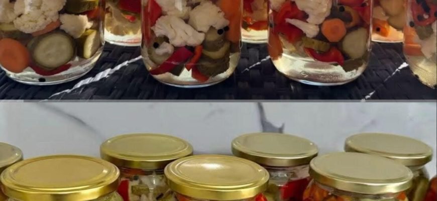 Salată rusească de iarnă fără conservanți