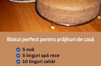 Blatul perfect pentru prăjituri de casă