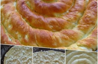 Plăcintă tradițională cu brânză de oaie și unt