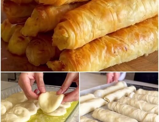 Plăcințele Burek cu cartofi și cașcaval