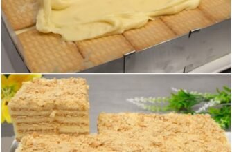 Prăjitură Napoleon gata în 5 minute