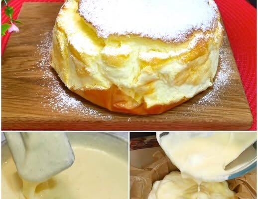 Prăjitură cu iaurt, rapidă și pufoasă