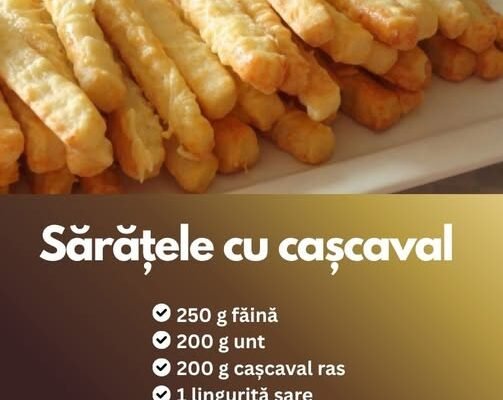 Sărățele cu cașcaval