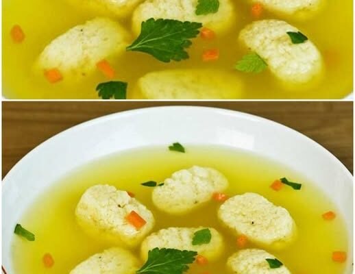 Supă cu găluște (fără carne)