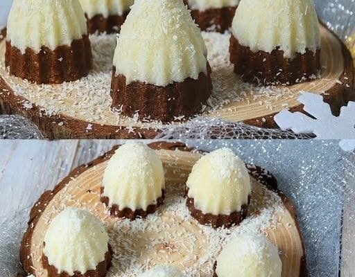 Căsuțe de zăpadă de Crăciun cu biscuiți Plazma în două culori