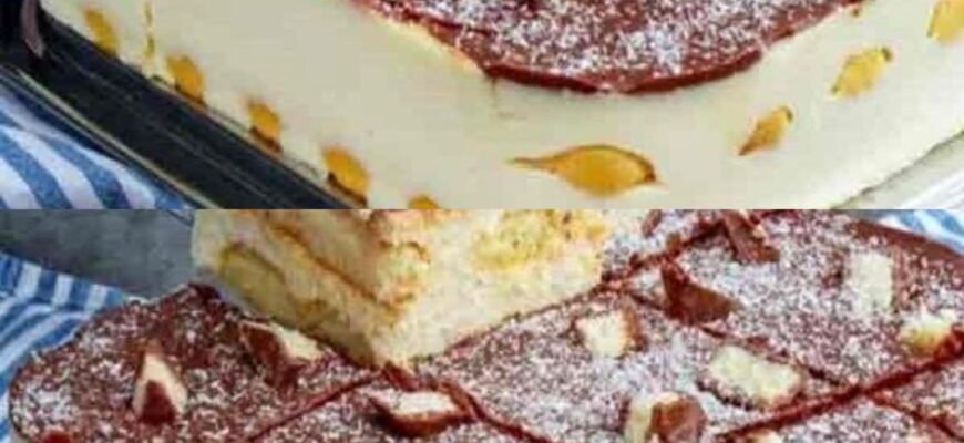 Desert răcoritor și cremos, cu pișcoturi și nucă de cocos