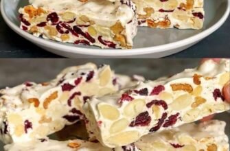 Nugat cu nuci și migdale