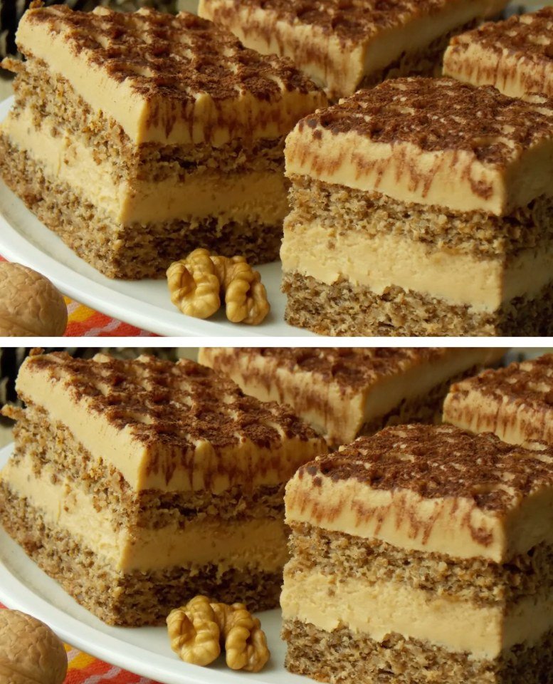 Prajitura „Nucissima” cu Cremă Fiartă de Brânză și Caramel – Desertul de Lux care se Prepară Surprinzător de Ușor