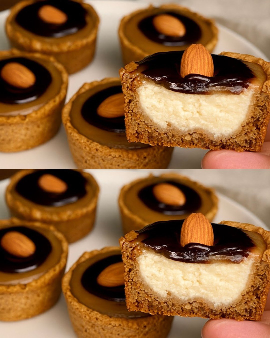 Tarte din Ovăz cu Cremă și Ciocolată – Desert Sănătos și Ușor de Preparat