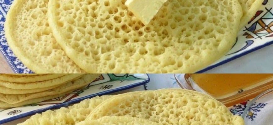 Clătite marocane Baghrir