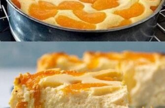 Prăjitură cu brânză de vaci fără blat