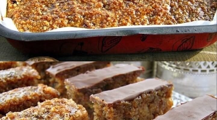 Prăjitură cu nucă din 4 ingrediente