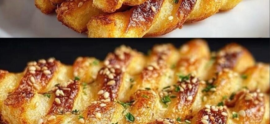 Sărățele spiralate din cartofi