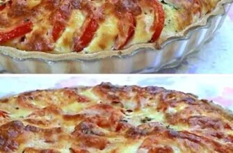 Tartă cu roșii și busuioc