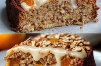 Tartă de Ovăz Fără Făină și Zahăr cu Mere și Morcov