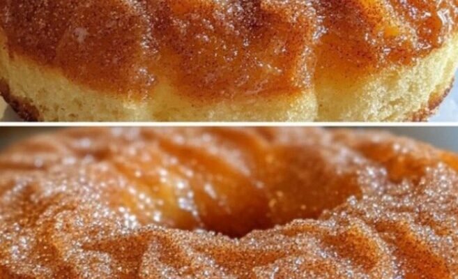 Chec pufos cu scorțișoară