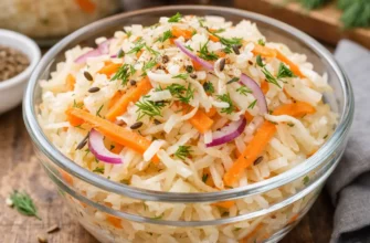 Salată de varză murată de post