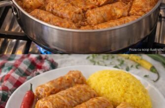 Sarmale de post cu orez și legume