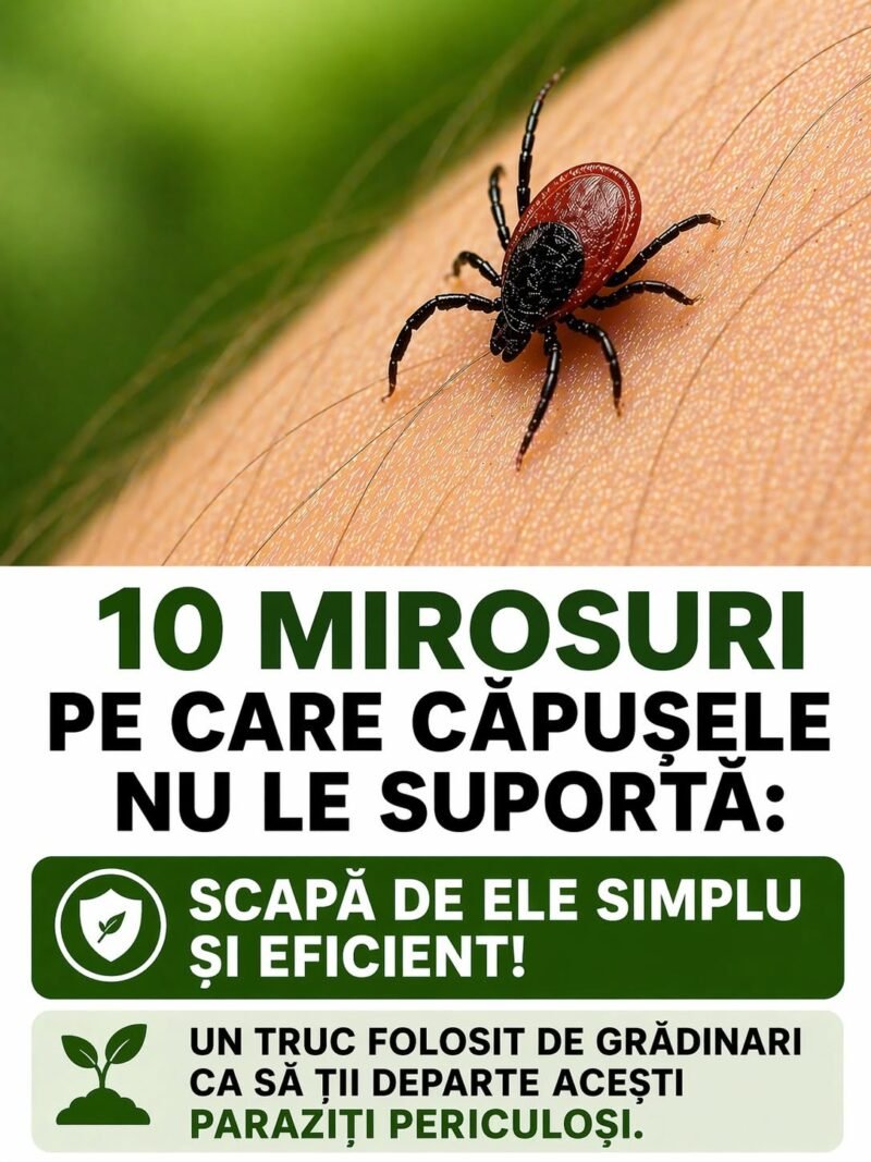„10 mirosuri pe care căpușele pur și simplu nu le suportă”: de atunci nu mă mai deranjează deloc!