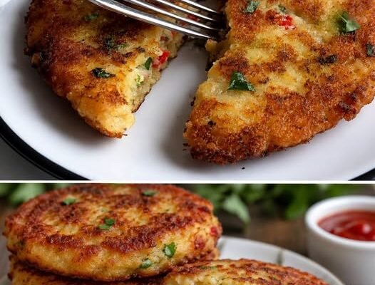 Aceste chifteluțe de cartofi cu iaurt sunt preferatele familiei mele! Sunt crocante, simplu de preparat si ideale pentru weekend. Ia acei cartofi și creează acest fel de mâncare delicios - papilele tale gustative vor aprecia asta!