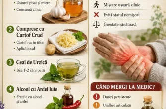 Durerile articulare îți dau bătăi de cap