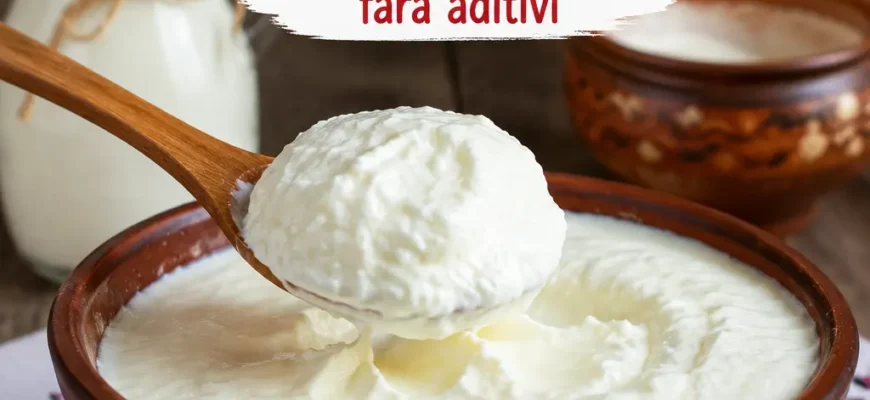 Iaurt de casă foarte gros