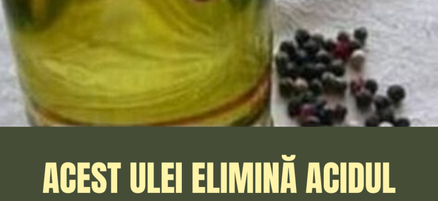 Acest ulei elimină acidul uric din sânge, ameliorează anxietatea, artrita cronică, reumatismul și reduce pofta de țigări și alcool.