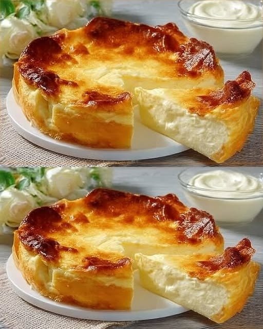Chec de iaurt cu 3 ingrediente Chec de iaurt cu 3 ingrediente