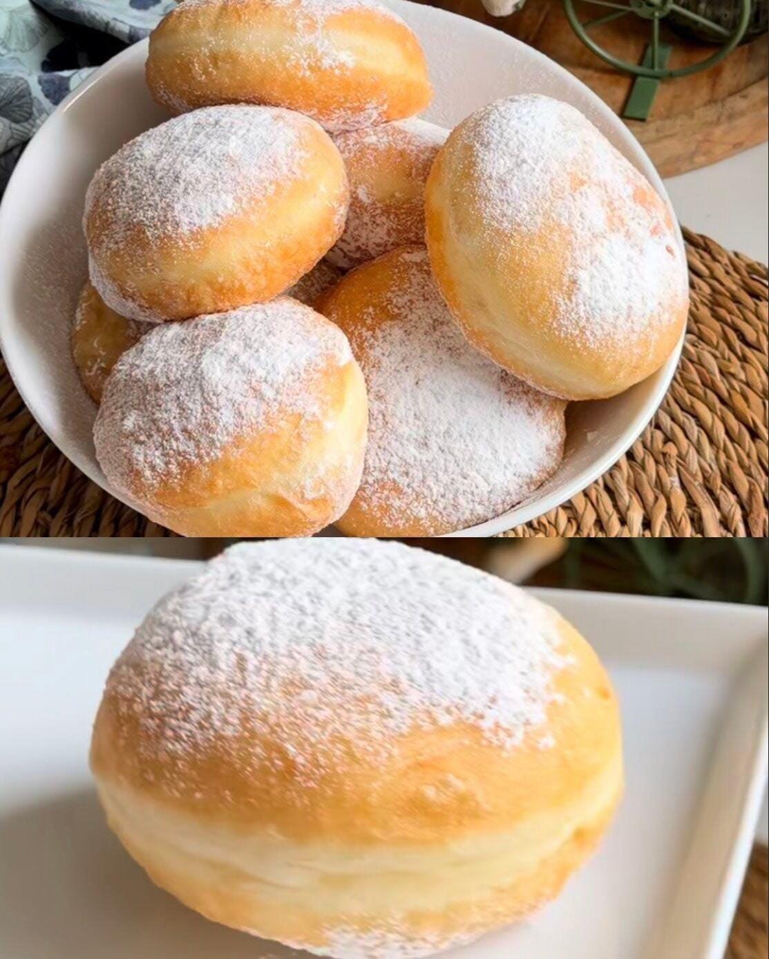 Gogoși de post moi și pufoase Gogoși de post moi și pufoase