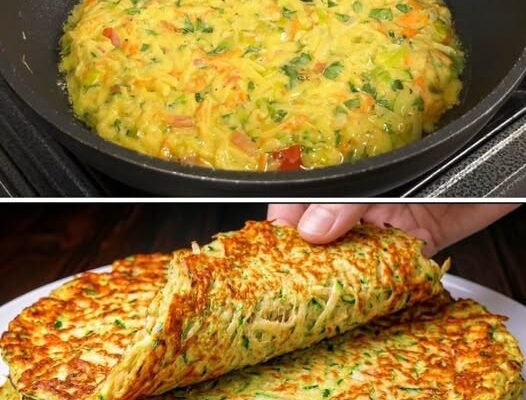 Clătite cu dovlecei rapide, ușoare și irezistibil de delicioase!
