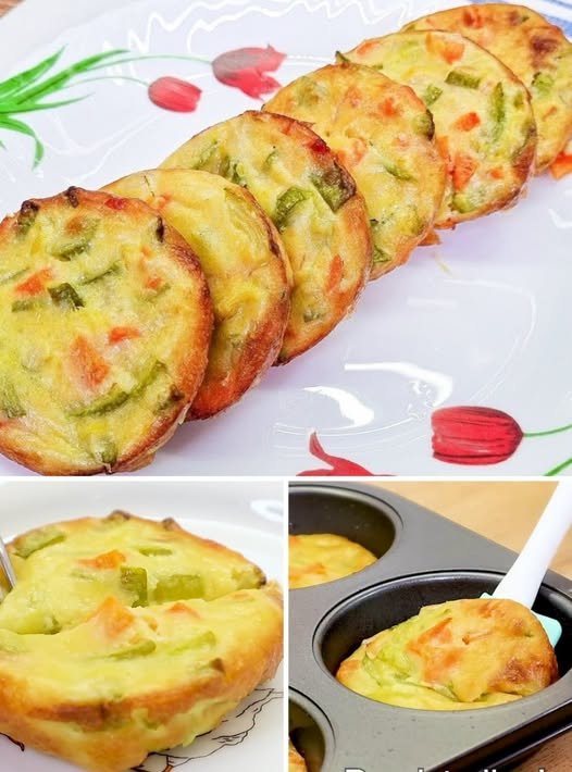 1 morcov, 1 dovlecei, 1 ou! Prăjituri delicioase cu legume! De ce nu știam această rețetă înainte?