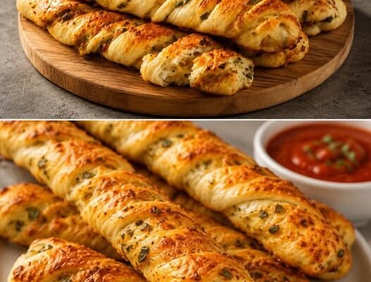 Greu de crezut cât de ușor este! Batoane de brânză fragede cu umplutură picantă!