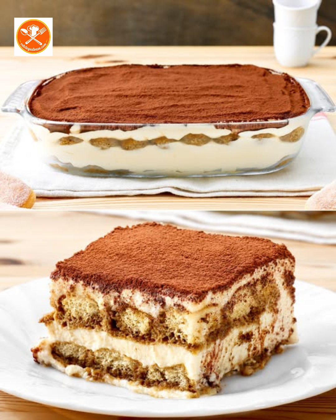 CEL MAI BUN TIRAMIS ITALIAN Ù DIN TOATĂ VREODATĂ 😍 Gata în doar 30 de minute! Acest desert ușor de făcut este răsfăț, catifelat și perfect pentru orice ocazie